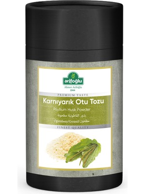 Arifoğlu Karnıyarık Otu Tozu Silindir Kutu 150GR
