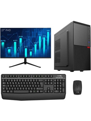 Turbox TX5496 I7 6700 16GB Ddr4 Ram 512GB M.2 Nvme SSD 27 Inç Fhd Monitör Masaüstü Ofis Bilgisayarı