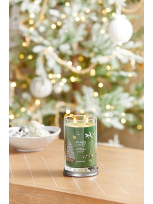 Yankee Candle Shimmering Christmas Tree Tumbler Büyük Mum