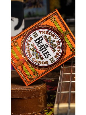 Derya Beatles Orange Oyun Kartı