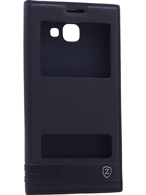 Galaxy A5 2017 Kılıf Pencereli Elite Kapaklı Kılıf