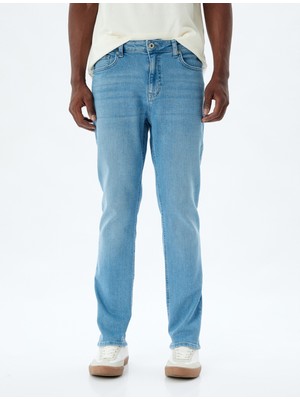 Koton Slim Fit Kot Pantolon - Brad Jean