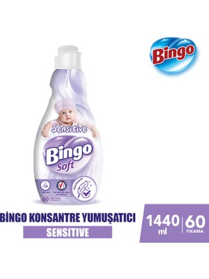 Bingo Konsantre Yumuşatıcı Sensitive 1440 ml