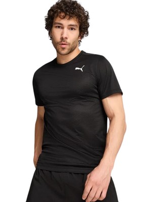 Puma Favourite Blaster Erkek Siyah Spor Tişört 52235151