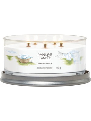 Yankee Candle Clean Cotton Tumbler Multiwick Mum