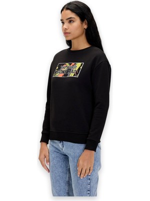 Bad Bear 24.04.12.002 Re-Carina Crewneck Sweat Unisex Sweatshirt