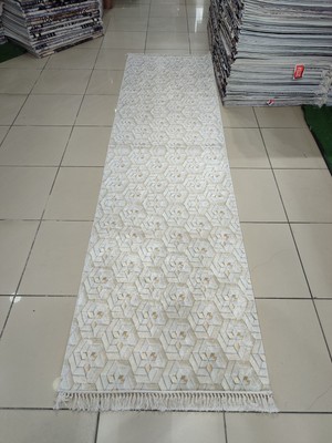 Armones Home 80x300 Cm  Makinada Yıkanabilir Dijital Baskı Kaymaz Dod Taban 3,5mm Süngerli Yolluk