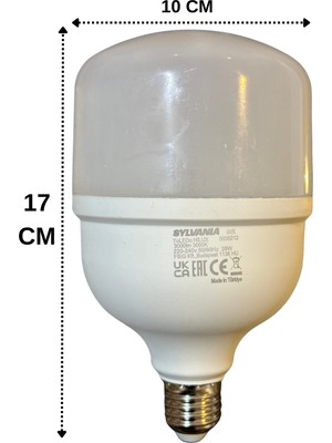 Sylvania 28W 3000K (Sarı Işık) E27 Duylu Torch Ampul (2 Adet)