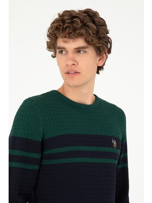 U.S. Polo Assn. Erkek Lacivert Kazak /Triko 50292849-VR033