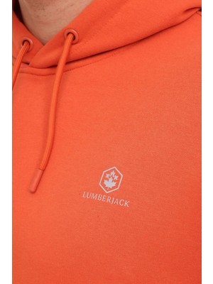 Lumberjack MB SN04 Hoodıe 4pr Erkek Kapüşonlu Polar Sweatshırt