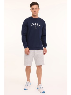 Lumberjack Ml Robert 16ıtly72 4pr Lacivert Erkek Sweatshirt