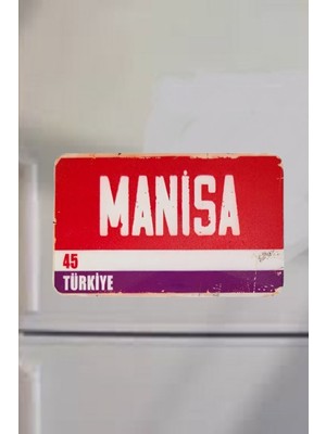 Wonder Like Manisa Şehir Temalı Buzdolabı Magneti
