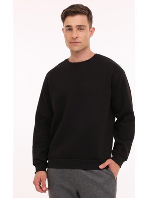 MB SN390 C Sw 4pr Siyah Erkek Sweatshirt