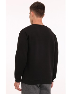 MB SN390 C Sw 4pr Siyah Erkek Sweatshirt