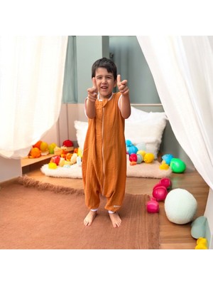 Enhitbaby Çift Kat Müslin Uyku Tulumu, Pamuk, , Rahat Kalıp
