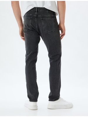 Koton Slim Fit Kot Pantolon - Brad Jean