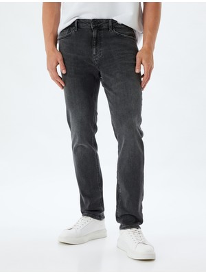 Koton Slim Fit Kot Pantolon - Brad Jean