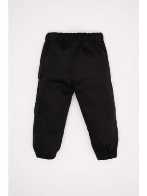 DeFacto Erkek Bebek Jogger Paça Gabardin Pantolon D3935A524WN