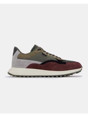 Kappa Vineford Erkek Yeşil-Bordo-Siyah Sneaker