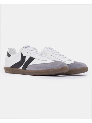 Kappa Logo Tore Erkek Beyaz-Siyah Sneaker