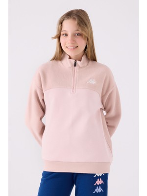 Kappa Kız Çocuk Pembe Sweatshirt 361X18W-C-V2