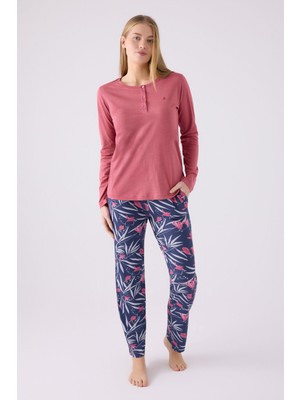 Pierre Cardin Kadın Pembe Pijama Takımı