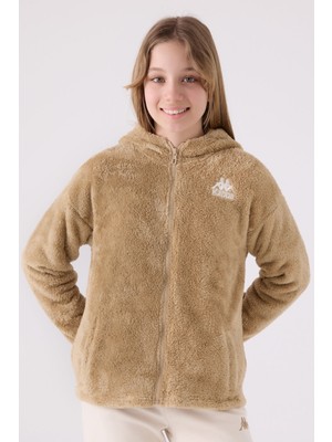 Kappa Kız Çocuk Kahverengi Hırka