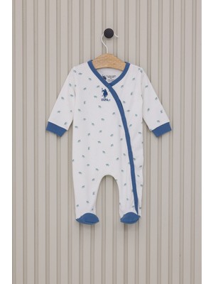 U.S. Polo Assn. U.S. Polo Assn Erkek Bebek Beyaz Tulum