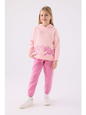 Rolypoly Kız Çocuk Pembe Eşofman Takımı