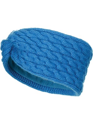 Fonem Kadın Içi Polar Astarlı Turban Bandana Fo 1124 Saks Mavisi