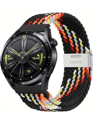 MobaxAksesuar Huawei Watch GT 6/5/4/3/2 Pro 46mm Ultimate SE Elite Kordon Metal Klipsli Flexi Örgü