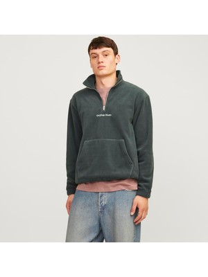 Jack & Jones Erkek Fermuar Yakali Polar Sweatshirt - Vesterbro