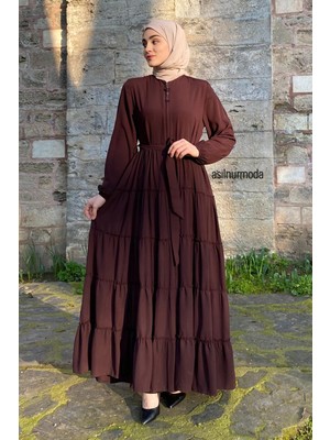 Asilnur Buket Ferace Kahverengi