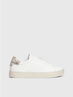 Calvin Klein Cupsole Bağcıklı Pearl Sneaker