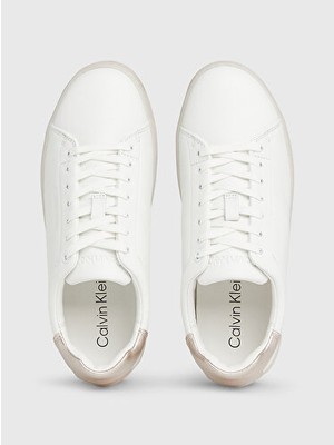 Calvin Klein Cupsole Bağcıklı Pearl Sneaker