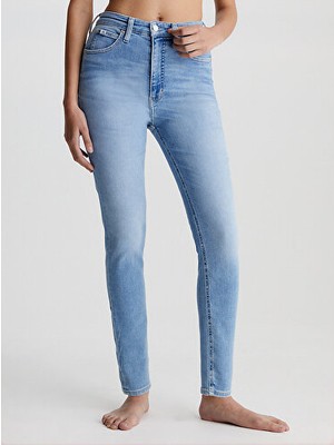 Calvin Klein High Rise Super Skinny Ankle Jean Pantolon