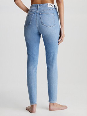 Calvin Klein High Rise Super Skinny Ankle Jean Pantolon