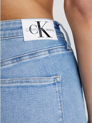 Calvin Klein High Rise Super Skinny Ankle Jean Pantolon