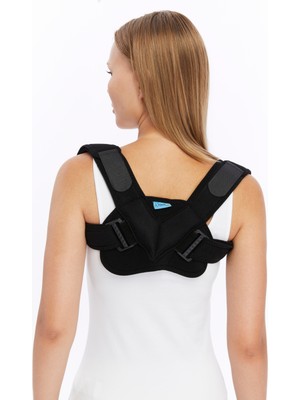 Alfateks Klavikula Bandajı - Omuz Destekleyici - Dik Duruş - Köprücük Kemiği