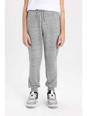 DeFacto Erkek Çocuk Beli Bağcıklı Lastikli Paça Cepli Jogger Eşofman Altı B5757A824SP