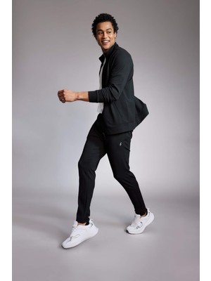 DeFactoFit Standart Fit Çift Cepli Standart Paça Pike Jogger Eşofman Altı B4594AX24SP