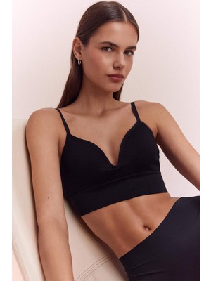 DeFacto Fall in Love Comfort Pedli Balenli Sütyen Dikişsiz Rahatlık ve Nefes Alabilir Yapı