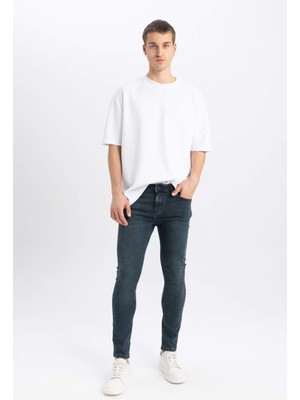 DeFacto Super Skinny En Dar Kalıp Normal Bel Ekstra Dar Paça Jean Pantolon Z6298AZ24SP