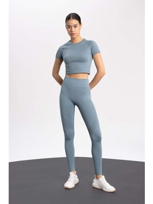 DeFactoFit Fitted Beli Saran Seamless Sporcu Tayt B4570AX24SP