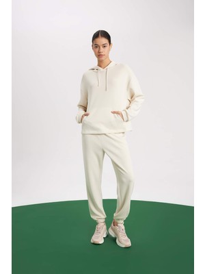 DeFactoFit Standart Fit Modal Çift Cepli Basic Düz Jogger Paça Eşofman Altı B1794AX24SP