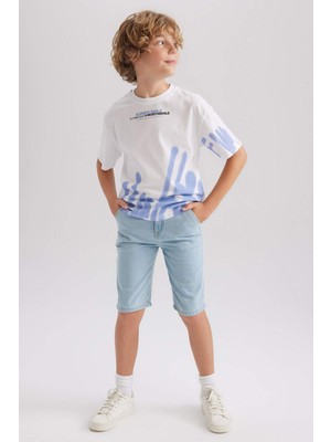DeFacto Erkek Çocuk Jean Şort A4124A823SM