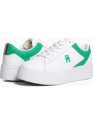 Tommy Hilfiger Ayakkabı Platform Court Sneaker