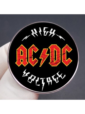 Acdc Broş, Avustralya Punk Müzik Rozeti, Metal Alaşım Rozeti, Giyim Için Uygun, Aksesuarları, Hediye (Yurt Dışından)