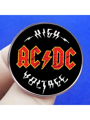 Acdc Broş, Avustralya Punk Müzik Rozeti, Metal Alaşım Rozeti, Giyim Için Uygun, Aksesuarları, Hediye (Yurt Dışından)