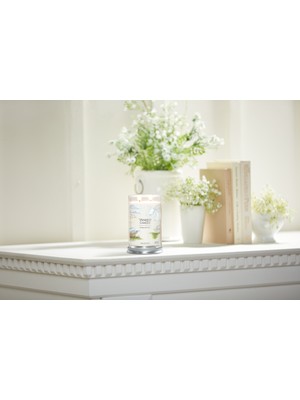 Yankee Candle Clean Cotton Tumbler Büyük Mum